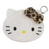 Mini Face Pouch Hello Kitty Leopard Brown Approx. D4 X W11.5 X H10cm