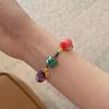 Female Niche Cute Little Monster Mountain Wild Strawberry Bracelet