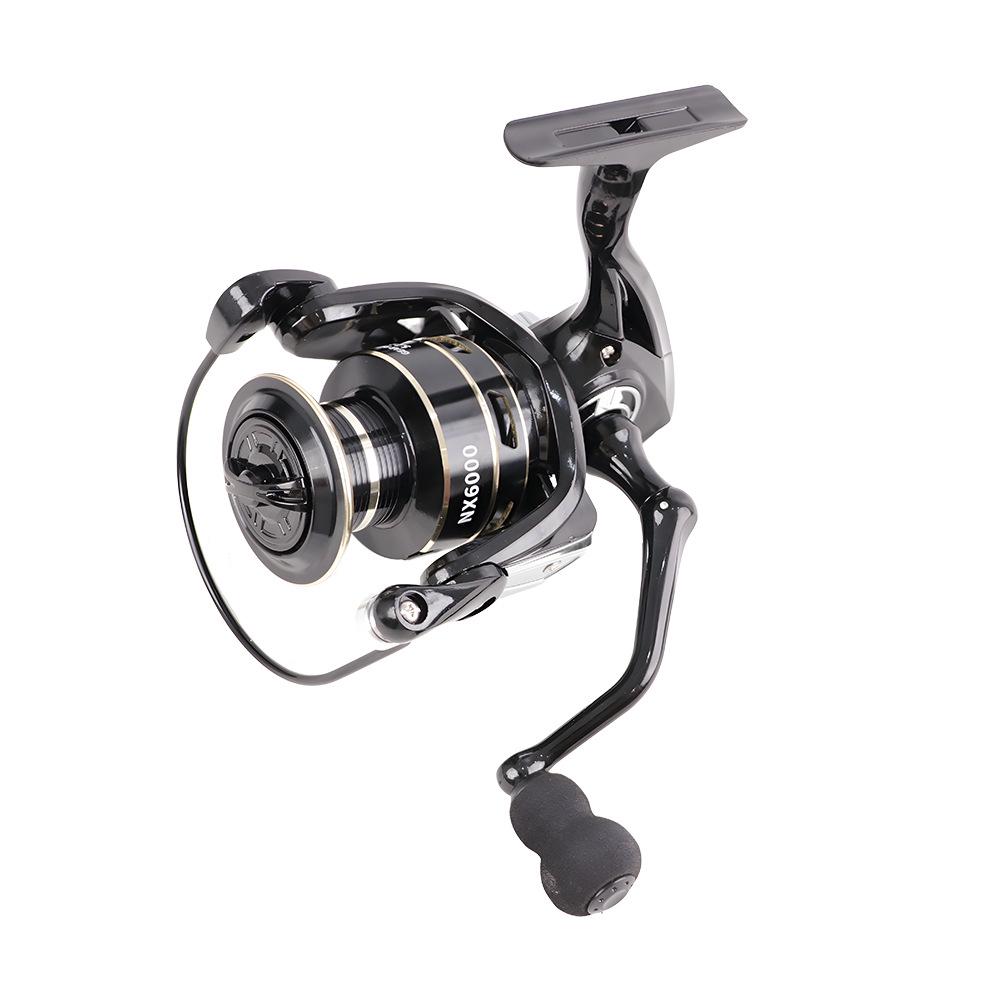 Specialized Cross-Border Black and Red Fishing Reels for Long-Distance Casting and Lure Fishing