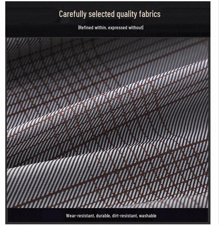 2026 Spring Men's Stand-up Collar Windproof Business Jacket - Mid-aged Casual Dad Outerwear