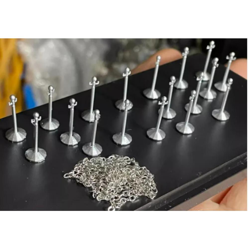 1:64  Заграждения-ограждения для выставки моделей автомобилей