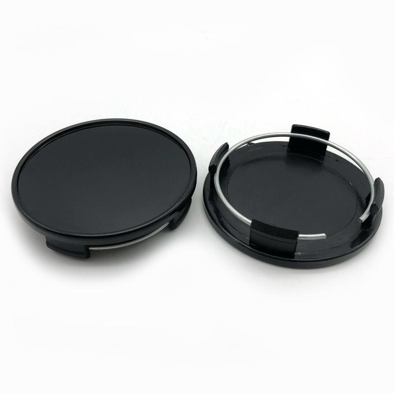 4pcs 65mm 61mm 60mm Wheel Rim Center Hub Cap Cover Universal for Car Styling Rims Trucks Silver/ Black