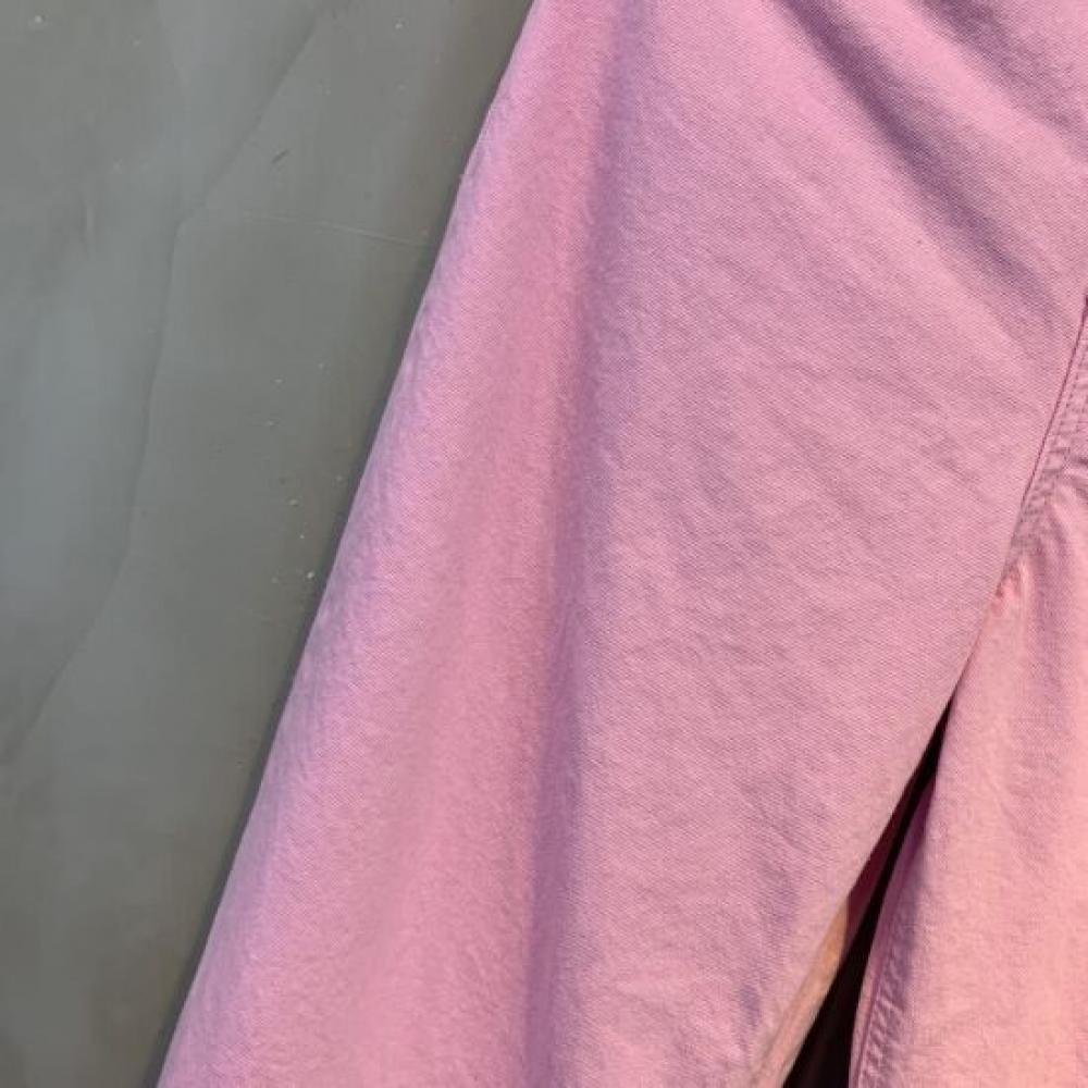 C S In The Room Pigment Wide Cotton pantS 2Color Ykk Zipper