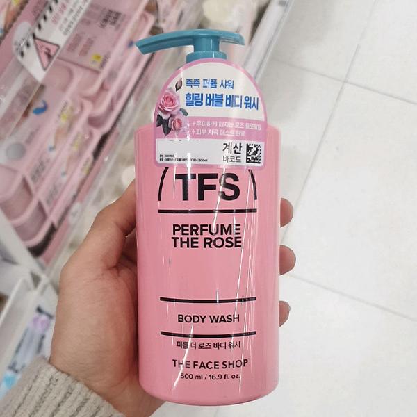 The Face Shop perfume The Rose body wash 500ml One thing