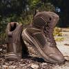 Men's Breathable Tactical Desert Boots - Non-slip, Wear-resistant High-Top Combat Boots for Outdoor Use