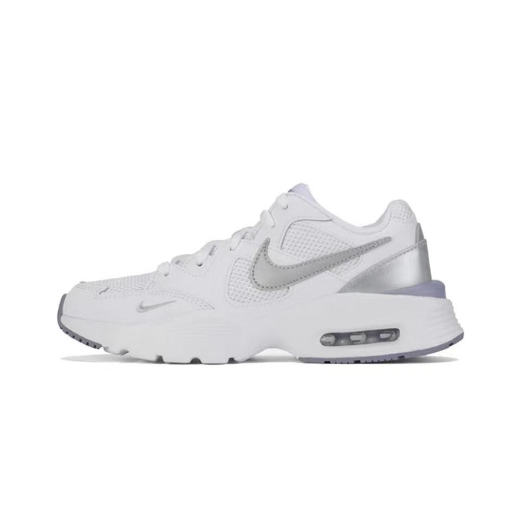 Nike Air Max Fusion Slip Resistant Abrasion Resistant Low Top Running Shoes Women's Pink White CJ1671-105(Team292- )