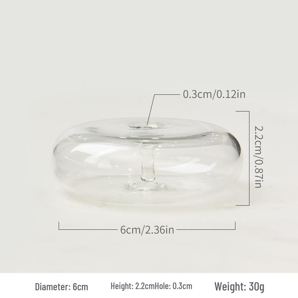 Glass Chinese Incense Holder for Home Aromatherapy, Sandalwood, Zen, and Tea Ceremony