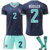 2026 World Cup Germany Football Jersey for Kids and Adults RüDIGER #2