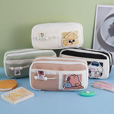 Balakapi Feng Stylish Large Capacity Girls' Primary School Pencil Case