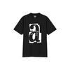 UNIQLO Letter Print T-Shirt Men Tops Black 424610-09