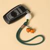 Liuli Persimmon Mobile Phone Chain Keychain Pendant Anti-Lost Wrist Lanyard Persimmon Bodhi Root Lotus Earphone Camera Chain