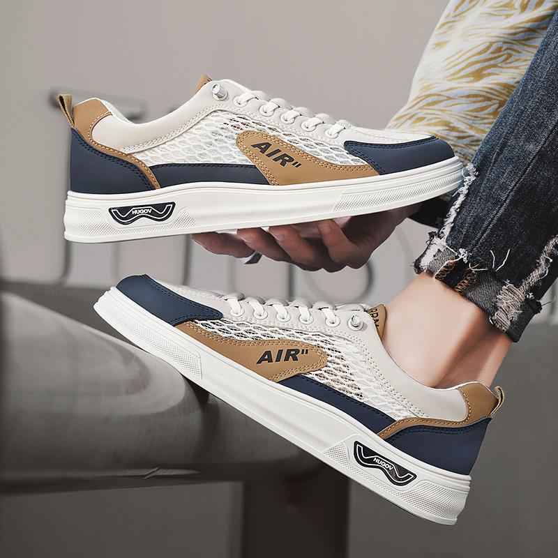 CYYTL Chaussures d'été pour hommes Baskets en maille Décontractées Respirantes Outdoor Course Tennis Luxe Plateforme Sport Randonnée Mocassins de créateur