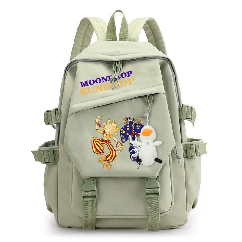 Game Merchandise Cartoon Print Student Bag Outdoor Leisure Large Capacity Backpack