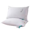 Cotton Pillow Core With Quilted Stitching Hypoallergenic Anti-Mite Neck Support Adults