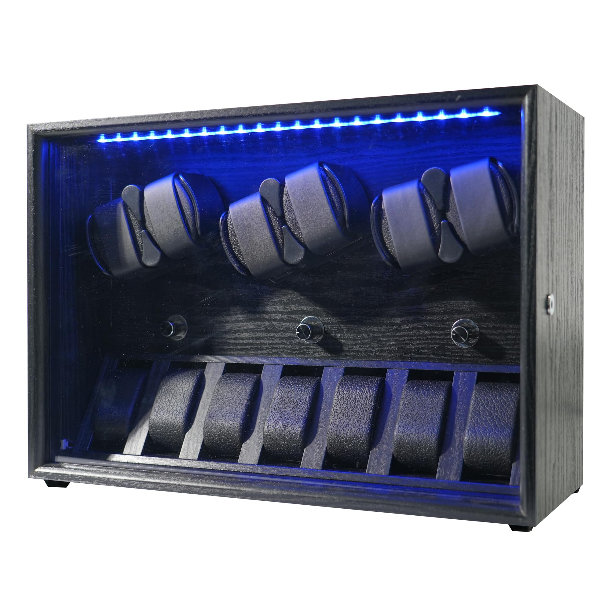 

Автоматические часы ORYX вмещают 6 или 7 штук, включают регулируемый светодиод и премиальную деревянную шкатулку с USB-питанием, Часы, Подушка, Подсветка, Конструкция,