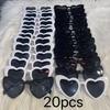 20pcs Heart-Shaped Fashion Glasses Perfect for Weddings Birthdays Honeymoon Graduation Gifts and Special Occasions