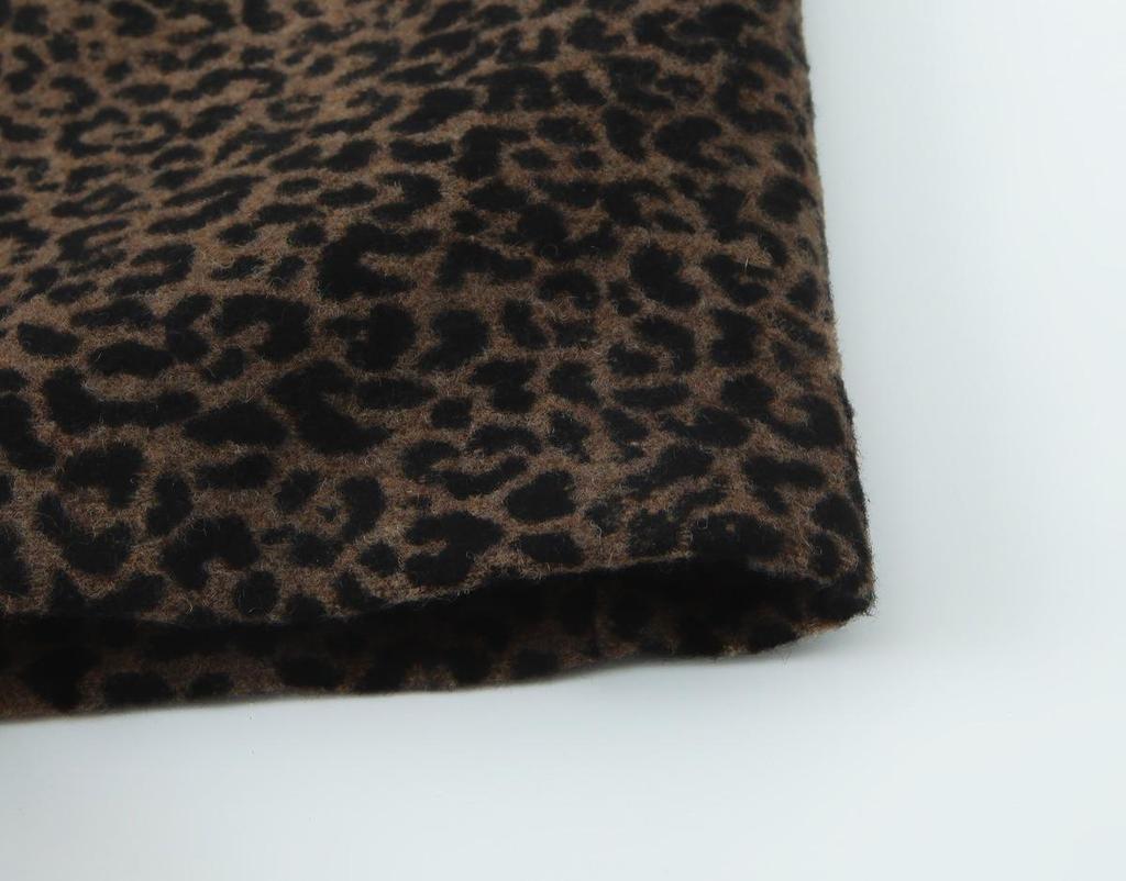 European & American Style Autumn Women's Leopard Print Coat Jacket 8340701