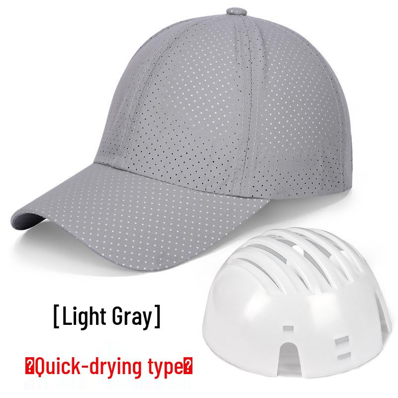 Lightweight Anti-Collision Breathable Duckbill Safety Helmet for Workshop and Worksite, Baseball Cap Style with Logo.