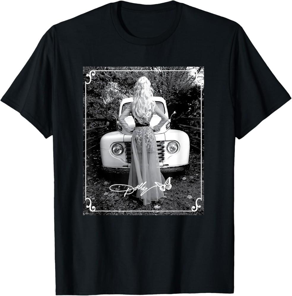 Dolly Parton Vintage Truck Short Sleeve T-Shirt