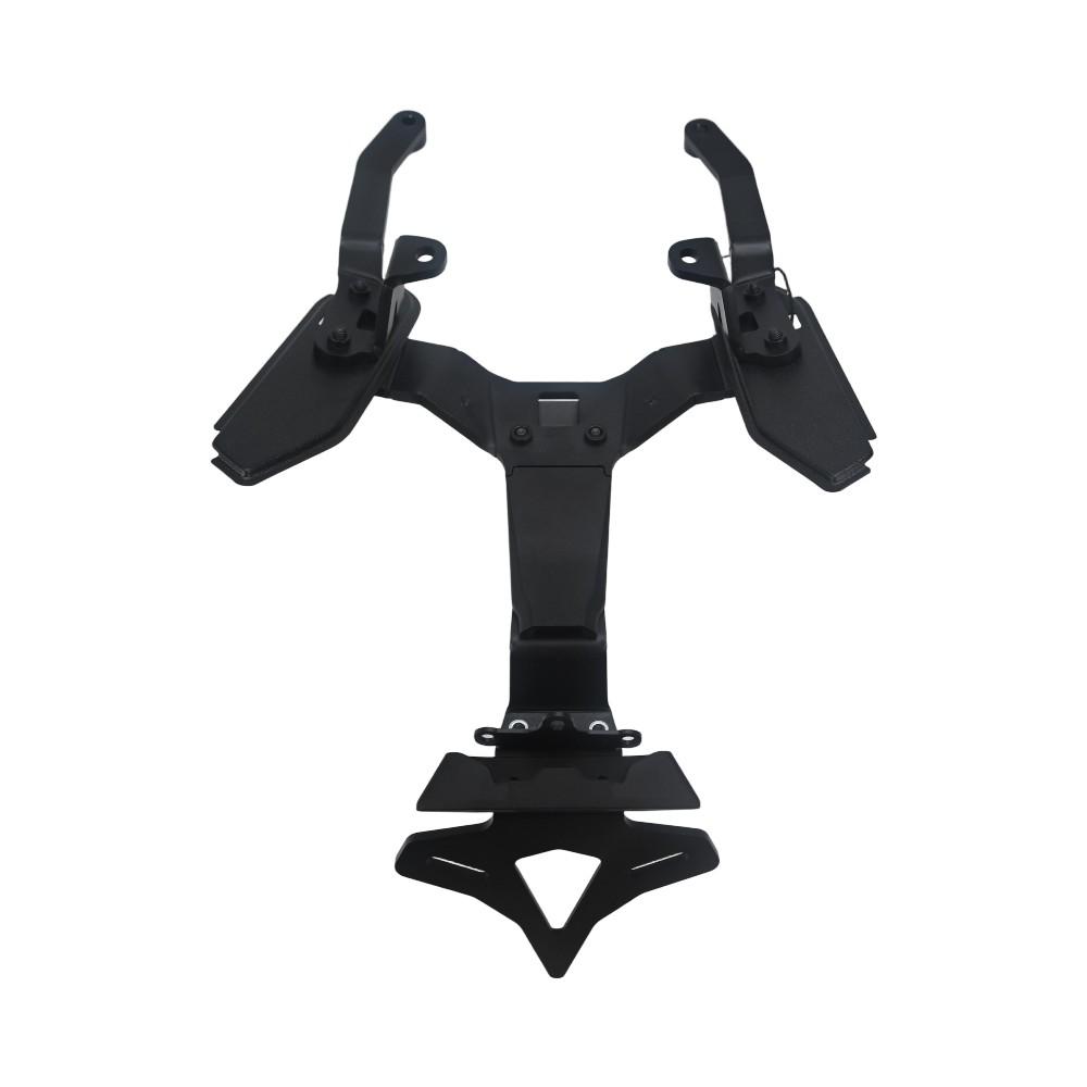 For DUCATI Diavel 1260 2019-2022 Motorcycle Rear Short Tail Stock License Plate Holder Tailstock Bracket LED Light