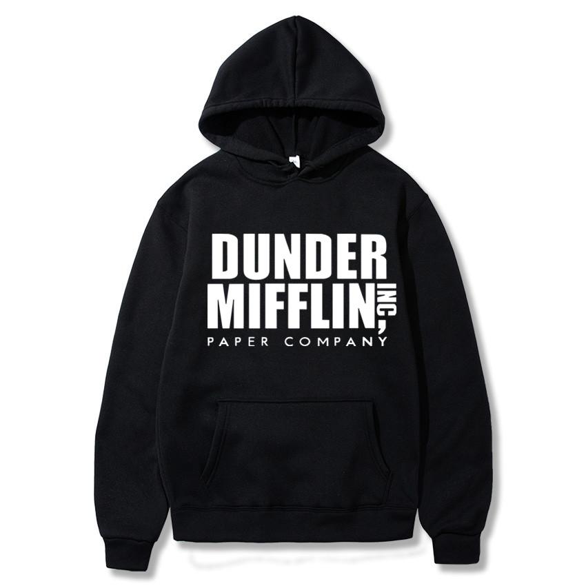 The Office Dunder Mufflin INC Hoodie Dwight Schrute Sweatshirt Women Hoodies Casual Pullover Hooded Sweater