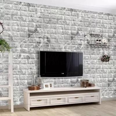 35X38.5cm 3D Self-adhesive Wall Sticker for Living Room Wall Decoration Wallpaper