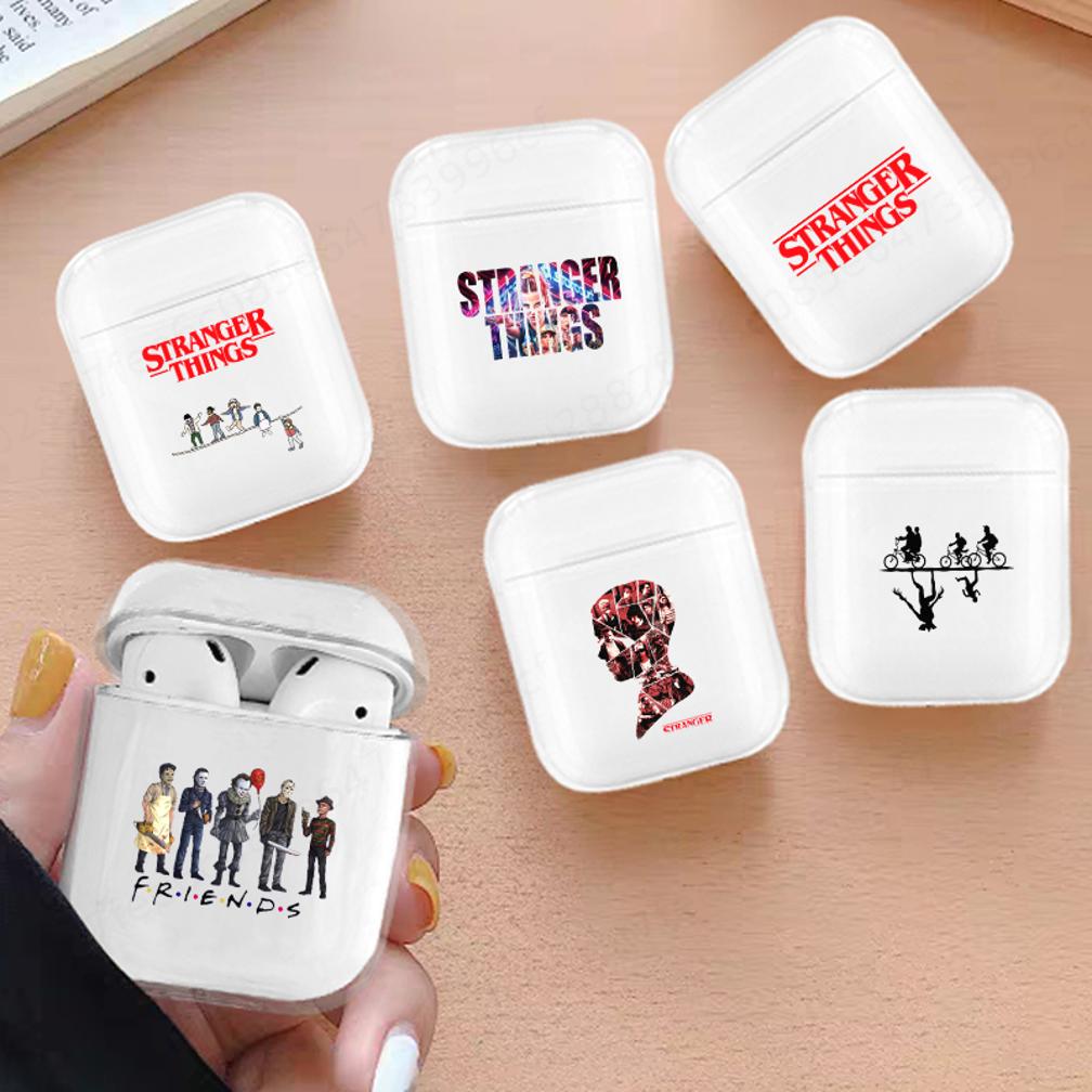 Modren Stranger Things Airpods silicone Custodia per cuffie Scatola  auricolare Gancio anti-perso per airpods 1/2 acquista in modo economico —  spedizione gratuita, recensioni reali con foto — Joom