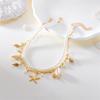 Mulitlayer Imitation Pearl Shell Starfish Pendant Necklace For Women Bohemian Ocean Elements Charm Choker Necklace Jewelry