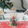 Snowflake Pentagram Candle Holder Elk Snowflake Candle Ornaments Festival Theme