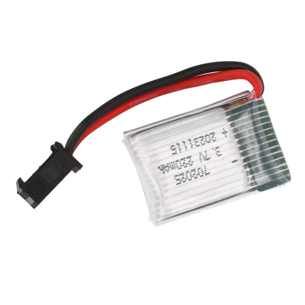 3.7V 220mAh Battery With SM Black Plug LiPo 20C 702025 Overcharge Short Circuit Protection RC
