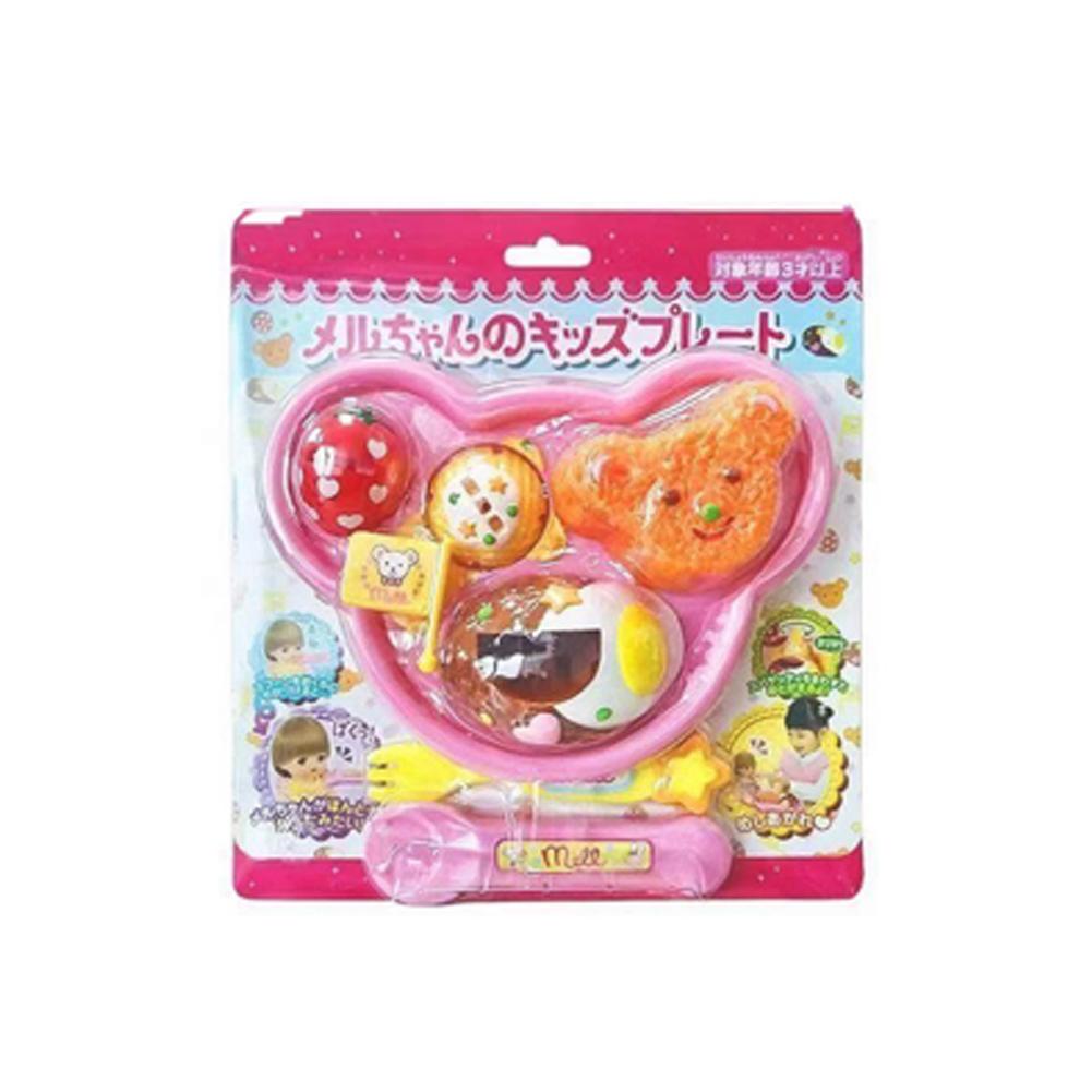 NEW Food Feeding Little Bear Bento Food Platter Lunch Box, Pudding Feeding Toy Pudding Set Ornaments Models For Kids Girls
