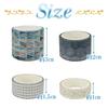 Masking Washi Paper for and Ornamentation Set Tape, Tape, Notebooks, Letters, Decoration, Wrapping, - 12-Roll (Geometric Patterns)