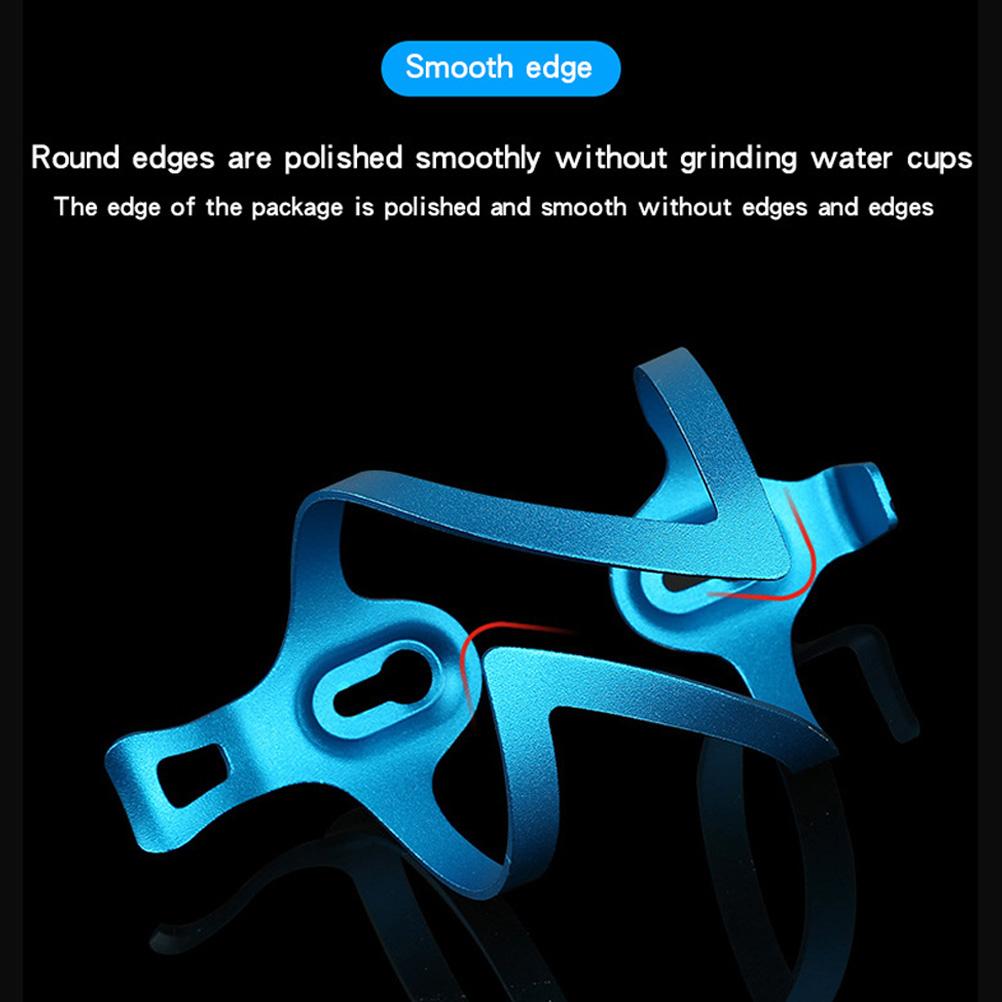 Bike Water Bottle Cage Aluminum Alloy Bike Water Bottle Holder Bike Cup Holder Universal Rotation Cup Drink Holders