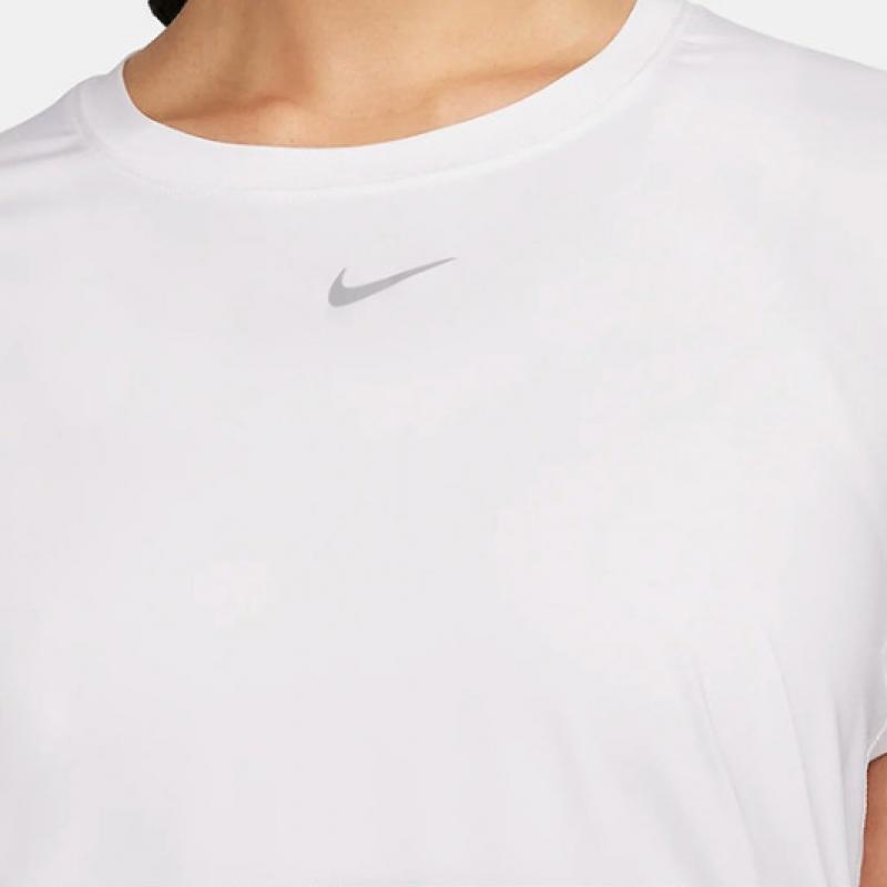 DomeStic Store Nike Tričko s krátkým rukávem Dámské S Jedno klasické funkční tričko s krátkým rukávem Fn2799 100 S2412