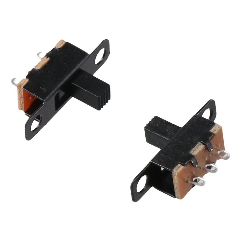 3 Pin PCB Slide Switch 20-Pack SS12D00G3 Mini Vertical - SPDT 3-Pin PCB ...
