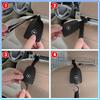 Leather Car Seat Back Hooks Portable Hanging Bag Rack Car Accessories For Opel Astra C G H Insignia J K Zafira B Corsa Vectra C Corsa C