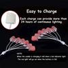 Candle Light Rechargeable Candles Timer Remote LED Tea Light Flameless For Wedding Room Garden Holiday Lighting Home Decoration