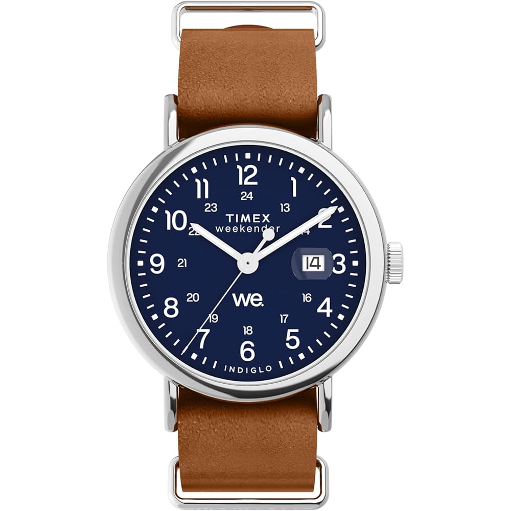 

Унісекс годинник TIMEX Weekender TW2W86800, Кварцовий механізм, Водонепроникність 5 АТМ, Мінеральне скло, Синій циферблат, Латунь [Паралельний імпорт]