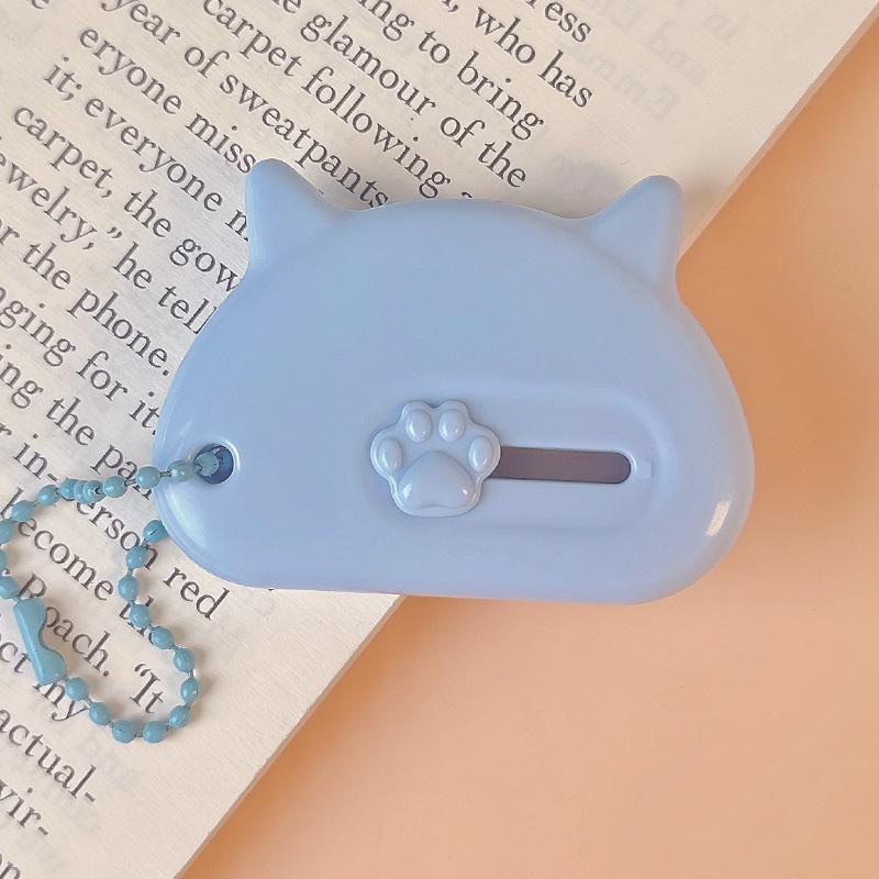 

Cute Candy Color Kitten Utility Knife - Mini Portable Paper Cutter