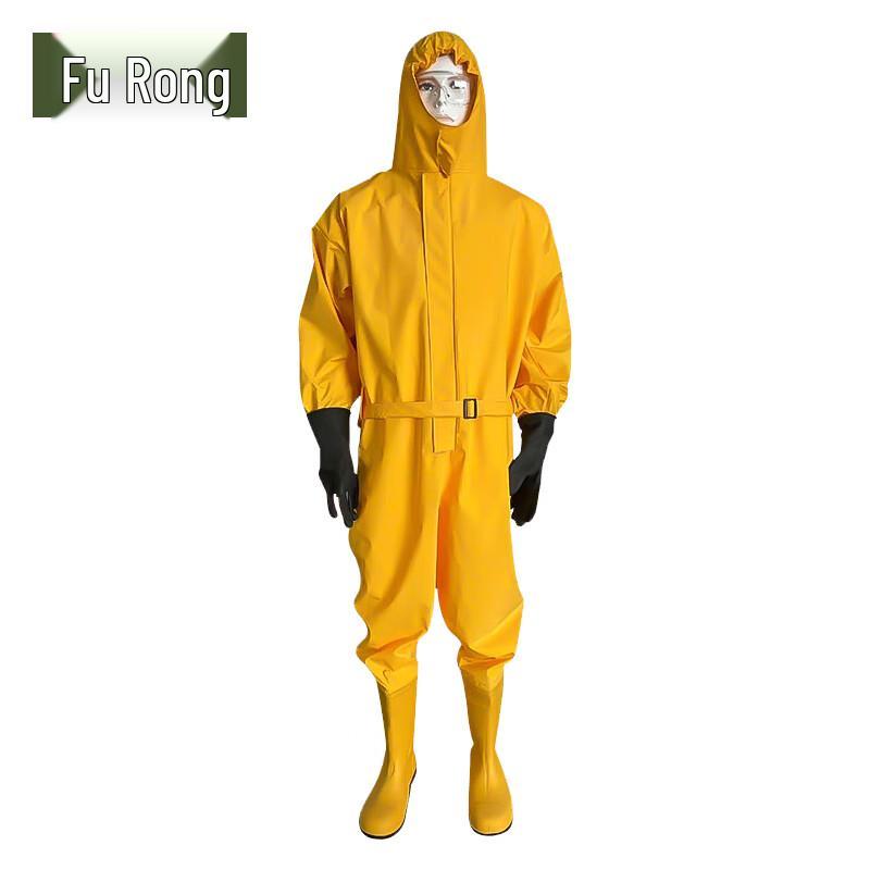 Semi-enclosed Light Chemical Protective Suit