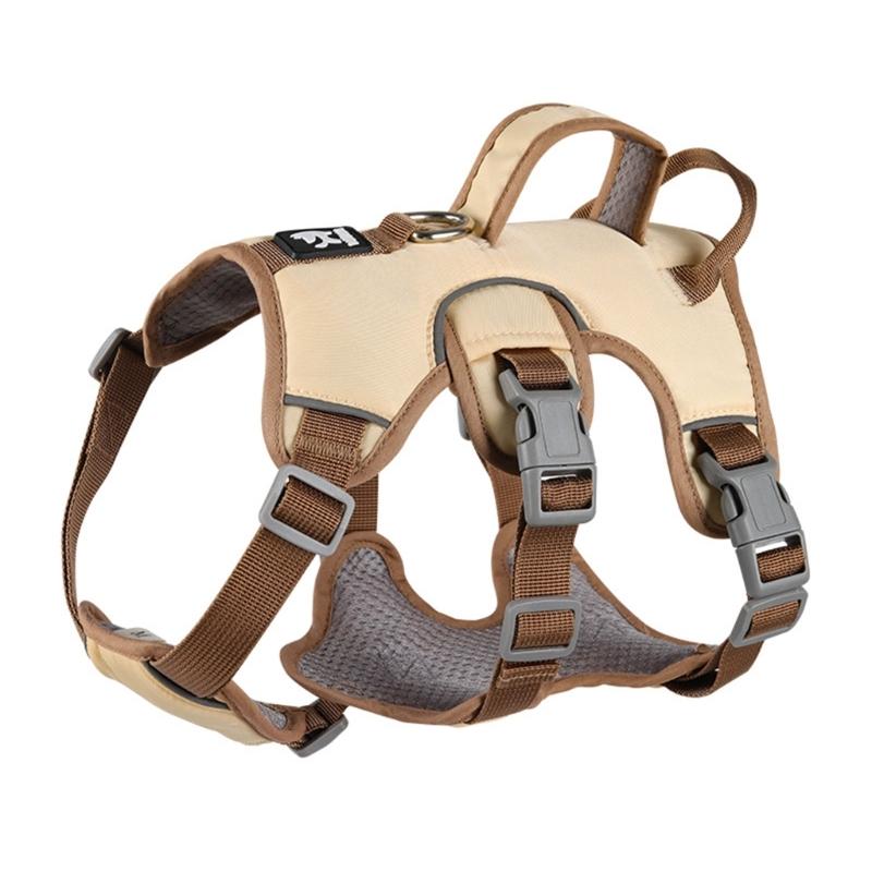 Dog Harness Chest Leash Pet Vest Harness Dog Vest Walking Training Reflective Harness with Safety Buckle Dogs Pet Supply