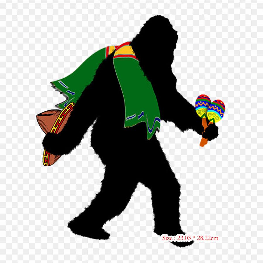 

Силуэт снежного человека, термопереносная печать, виниловые нашивки, наклейки для одежды, аппликации «сделай сам», моющиеся нашивки