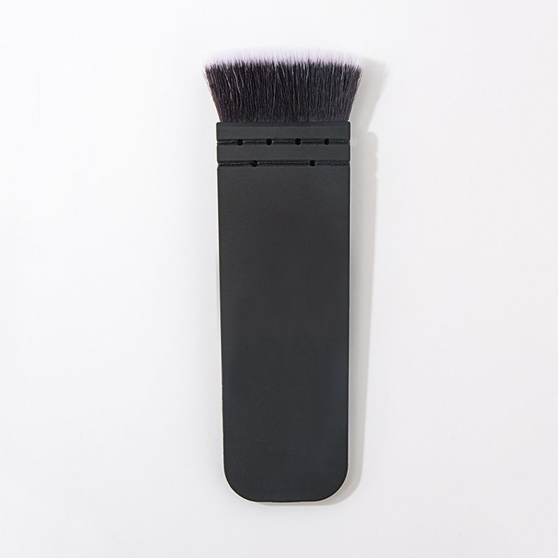 

Blush Brush Flat Brush Powder Brush Loose Powder Brush Wool Repair Makeup Tools Makeup Tools Single Soft Not Hurt Face Wool Black without LOGO