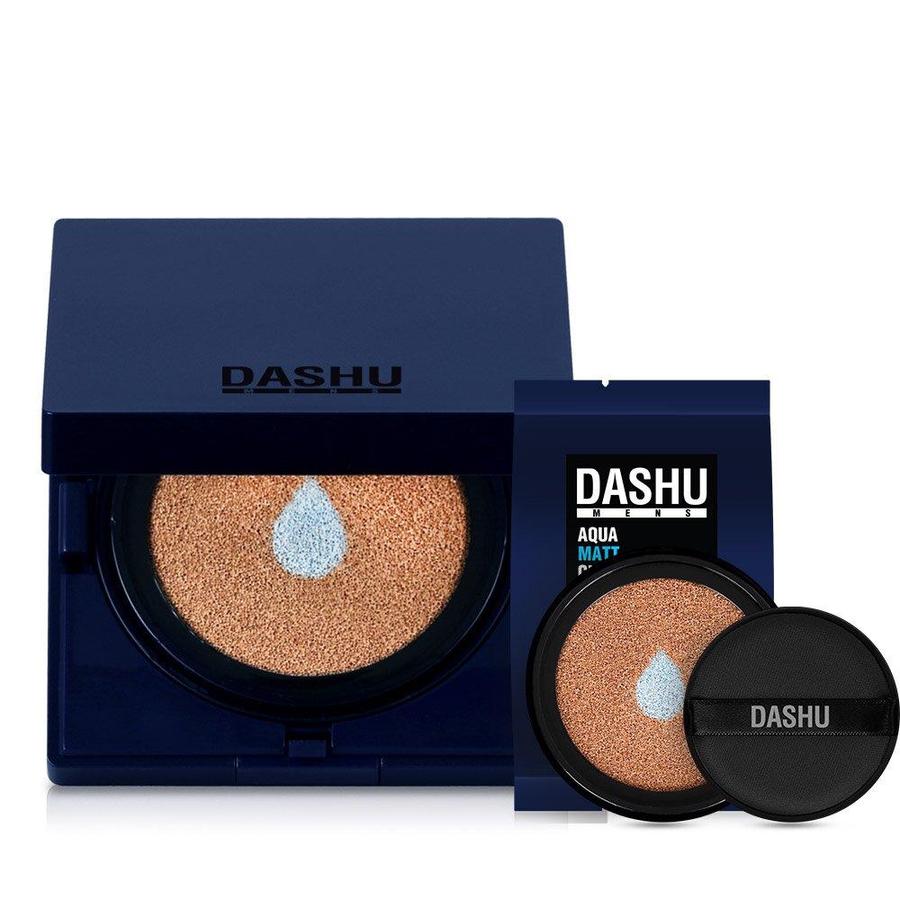 Набор Dashu Aqua Matte BB-кушон для мужчин (Основной предмет + пополнение)