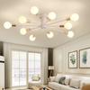 Retro Vintage Pipes Ceiling Lamp Iron Ware Loft Art Lustre Chandeliers Lights Classic Living Bed Room Lighting Decorate House