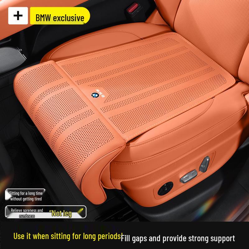 BMW Andningsbar Kylande Sitskudde & Benstöd för 3, 5, 6, 7-serien, i3, X3, X5, X6, 530li
