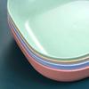 10pcs Non-Slip Plastic Cat Bowls Set Shallow Pet Food & Water Dishes Suitable for Kittens Short Leg Cat Ferrets Stray Cats