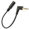2pcs 90 Degree Right Angled 3 5mm 3 Pole Audio Stereo Male To Male Female Extension CableGood Product