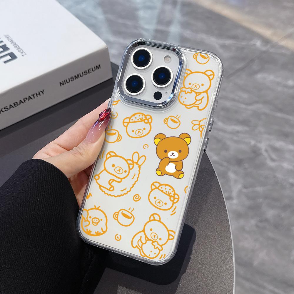 

Cute Cartoon RilakkumaS Phone Case for Samsung Galaxy A73 A16 A06 A35 A55 A25 A05S A15 A56 A54 A36 A34 A24 A26 4G 5G Soft Cover Samsung A32 4G