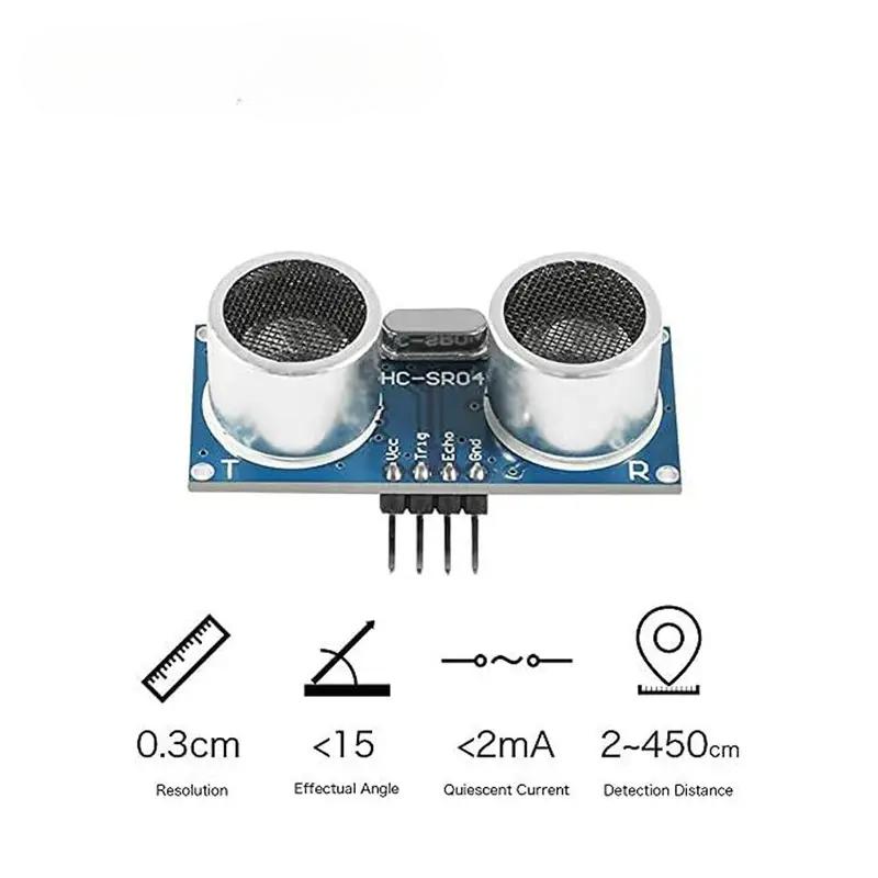 5-10PCS Ultrasonic sensor HC-SR04 HCSR04 to world Ultrasonic Wave Detector Ranging Module HC SR04 Distance Sensor ForReplacement Sensors2